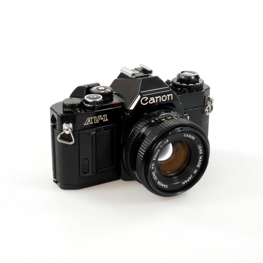 Canon AV-1 with Canon FD 50mm f1.8
